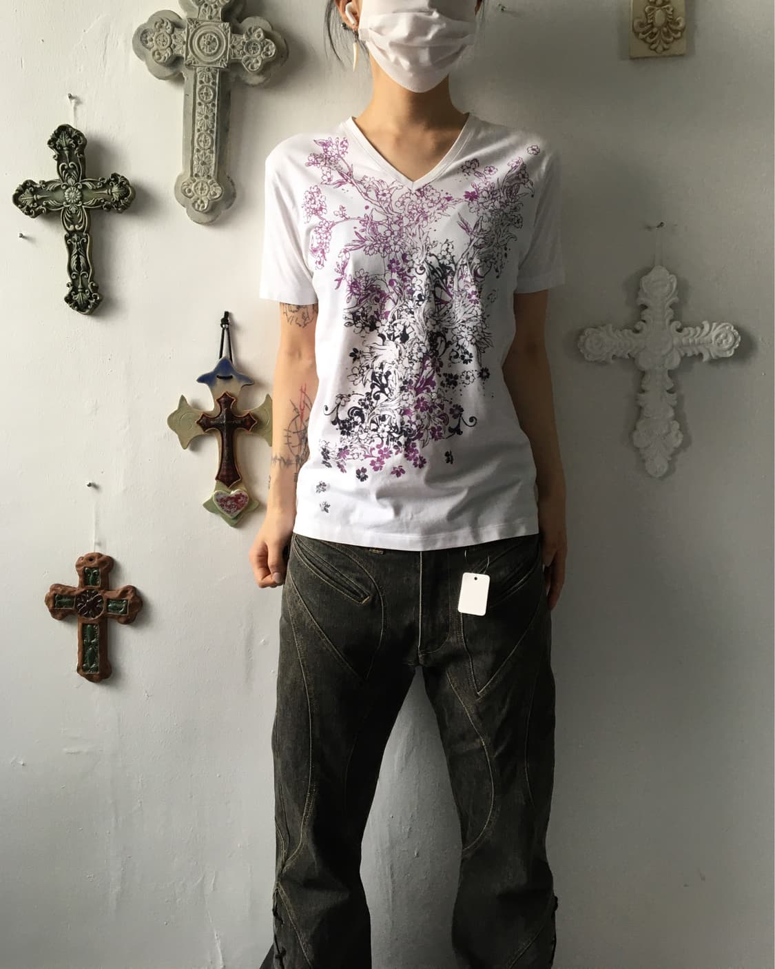 Printing point t shirt 상품이미지6