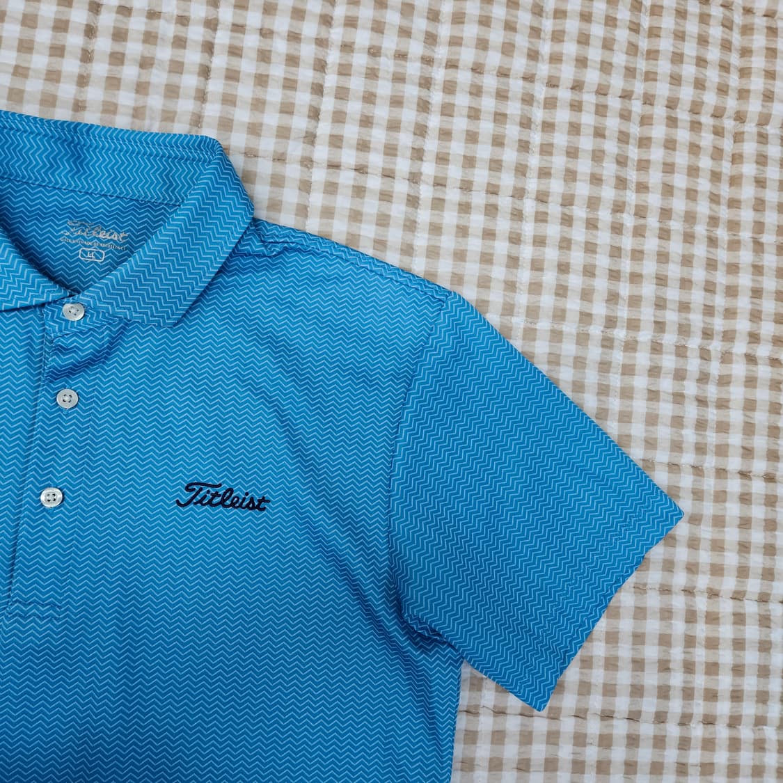 타이틀리스트 기능성 반소매 카라티 남자100 상품이미지3