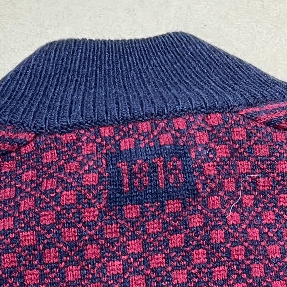 브룩스브라더스 하프집업 울 패턴 니트 s09314 상품이미지5