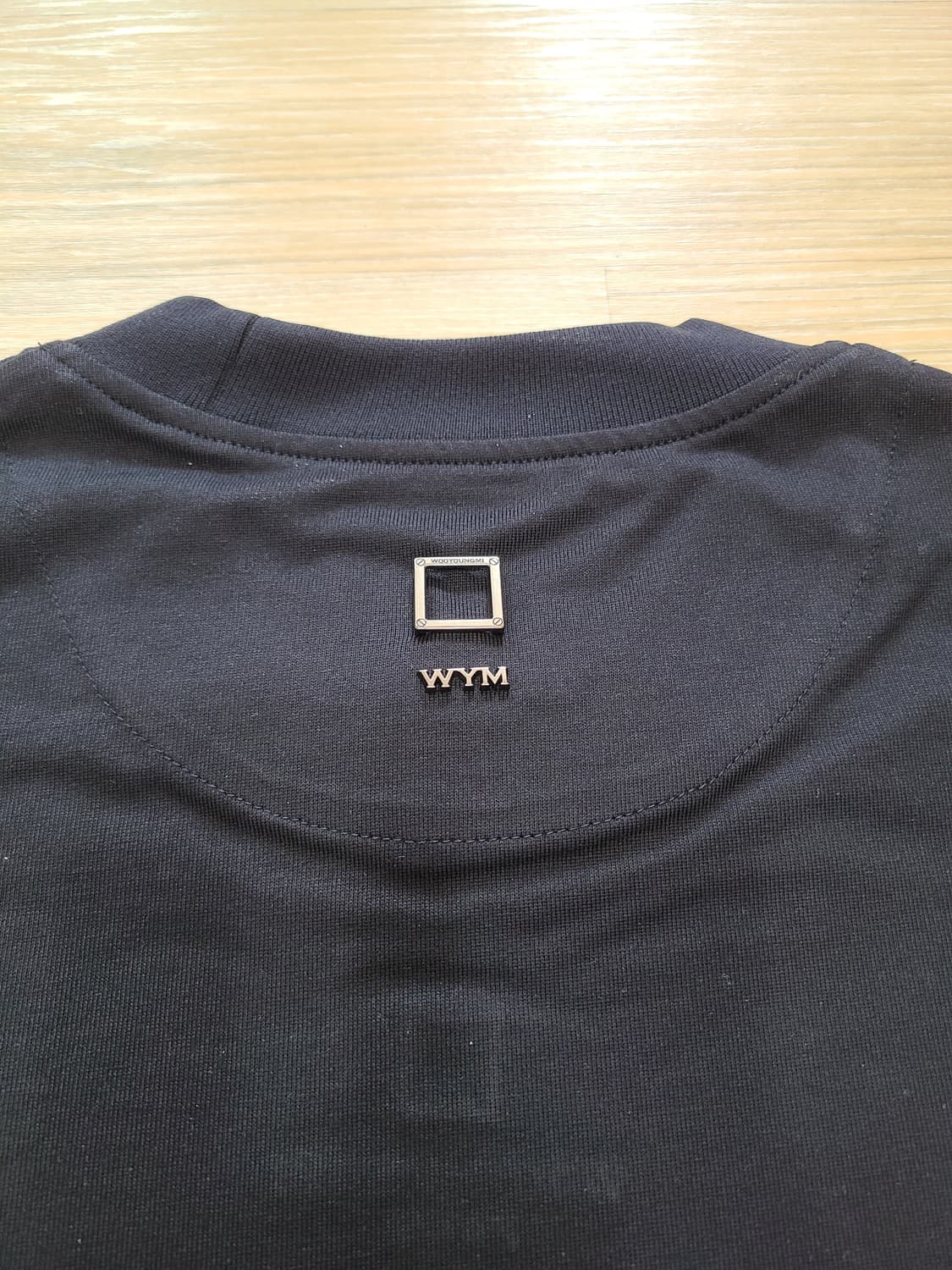 [정품/새상품] 우영미 오버핏 블랙 티셔츠 상품이미지6