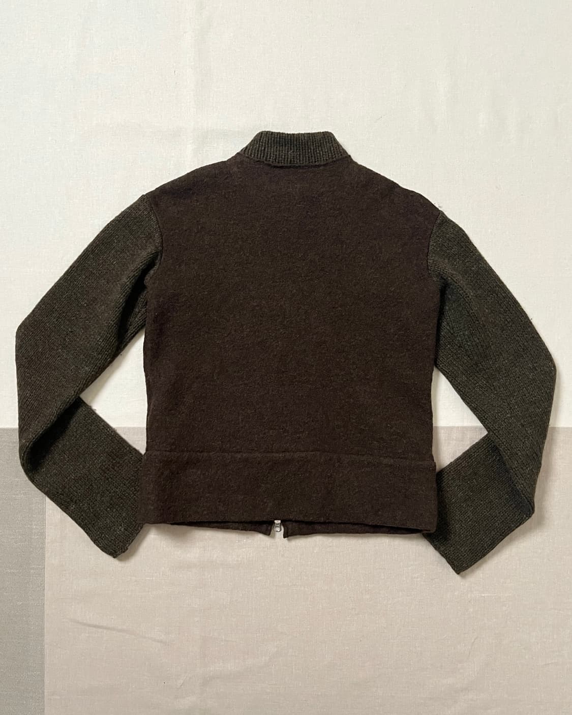 요지야마모토 니트 믹스 집업 자켓 Y’s yohji yamamoto 상품이미지5