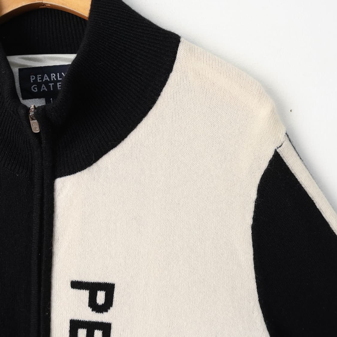 55/파리게이츠 캐시미어100 방풍 니트 집업 자켓 상품이미지3