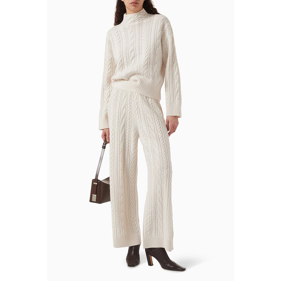 코스 COS 25 케이블 니트 울 트라우저 상품이미지1