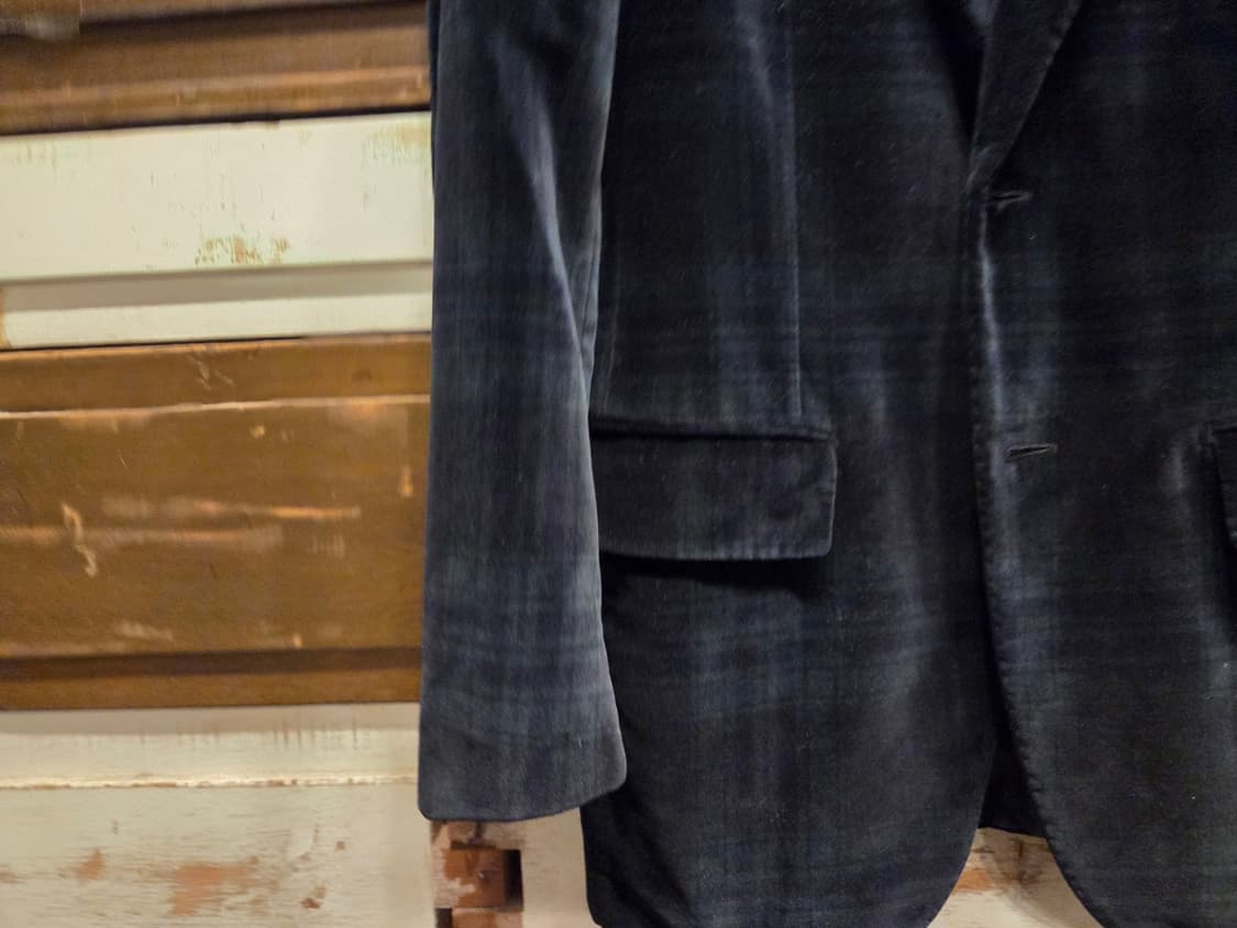 에르메네질도 제냐 꾸띄르 벨루어자켓 상품이미지4