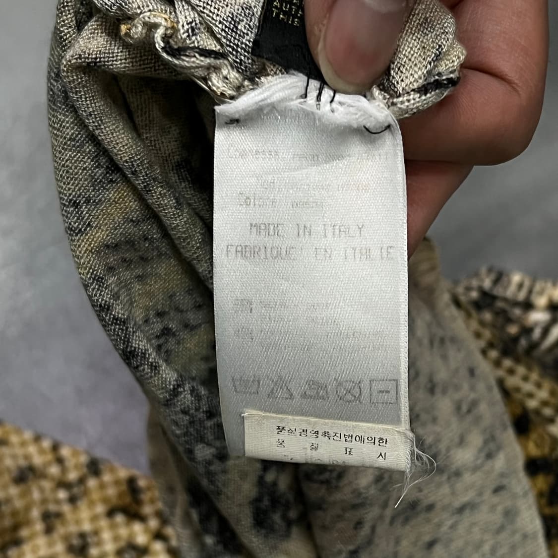  로베르토 카발리 뱀피 무늬 니트 원피스 y15997 상품이미지8