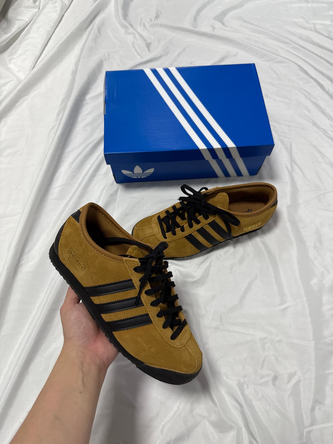 플리마켓🔥 아디다스 이탈리아 70s 브라운 블랙 상품이미지2