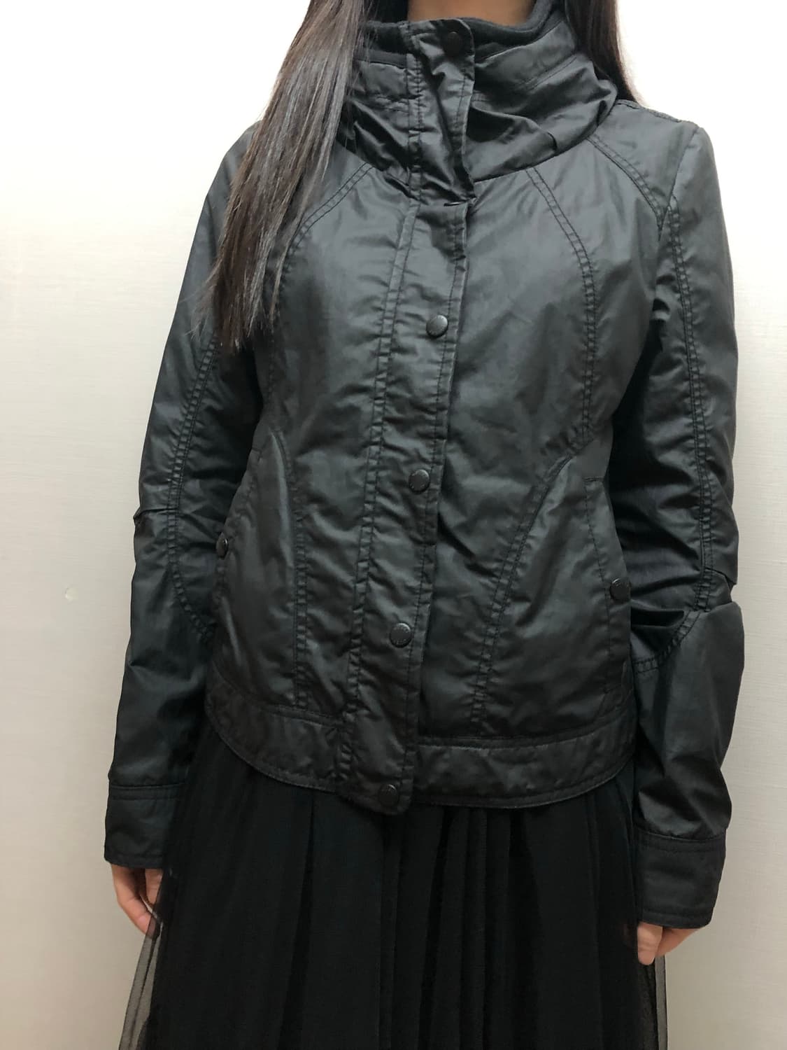 빈티지 게스 블랙 펑크 점퍼 상품이미지5