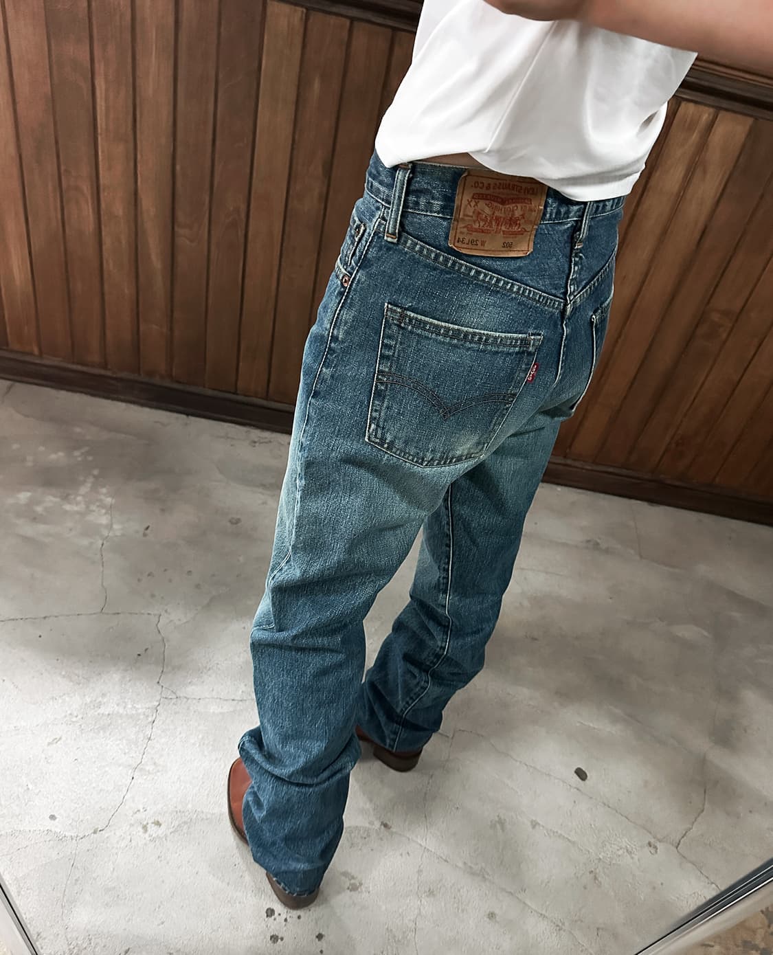 LEVI'S 502 blue jean 상품이미지2