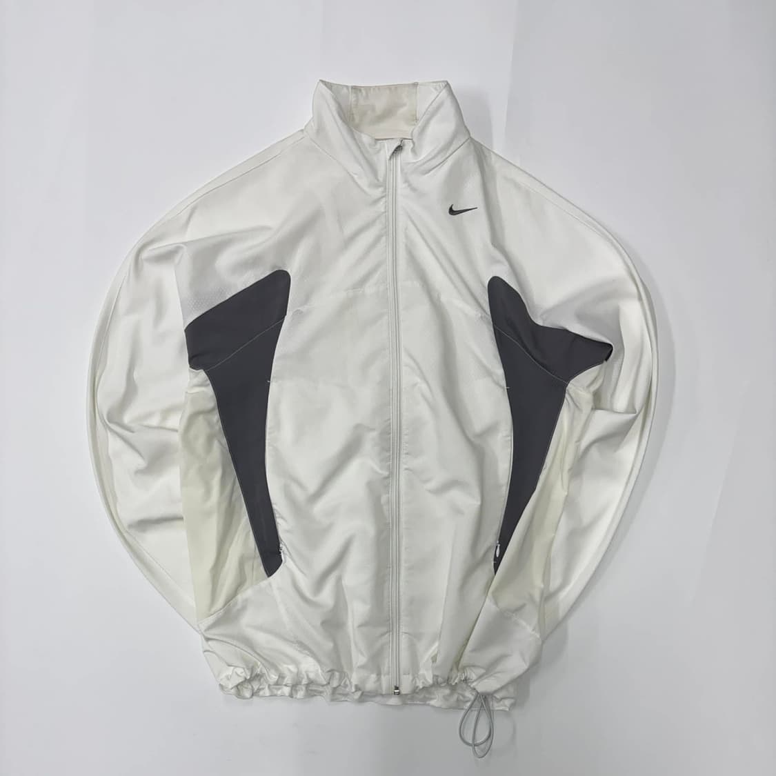 나이키 00s 솔로 스우시 화이트 올드스쿨 윈드브레이커 자켓 바람막이 희 상품이미지2
