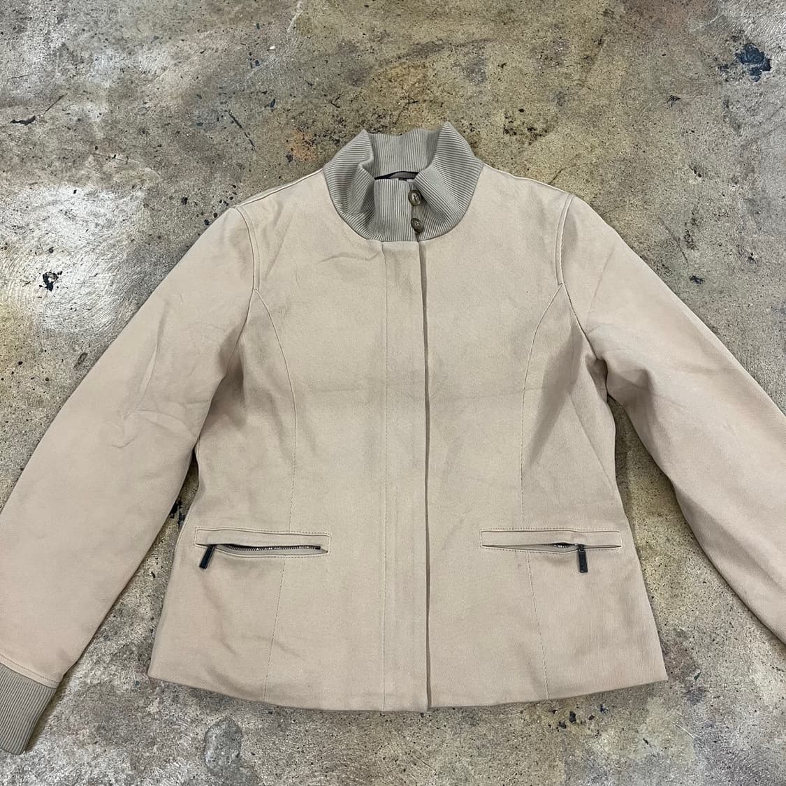 [정품] 닥스 스탠드 칼라 여성용 재킷 b15 상품이미지3