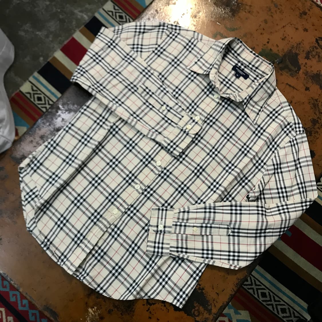 버버리 노바체크 셔츠 여성 55  상품이미지2