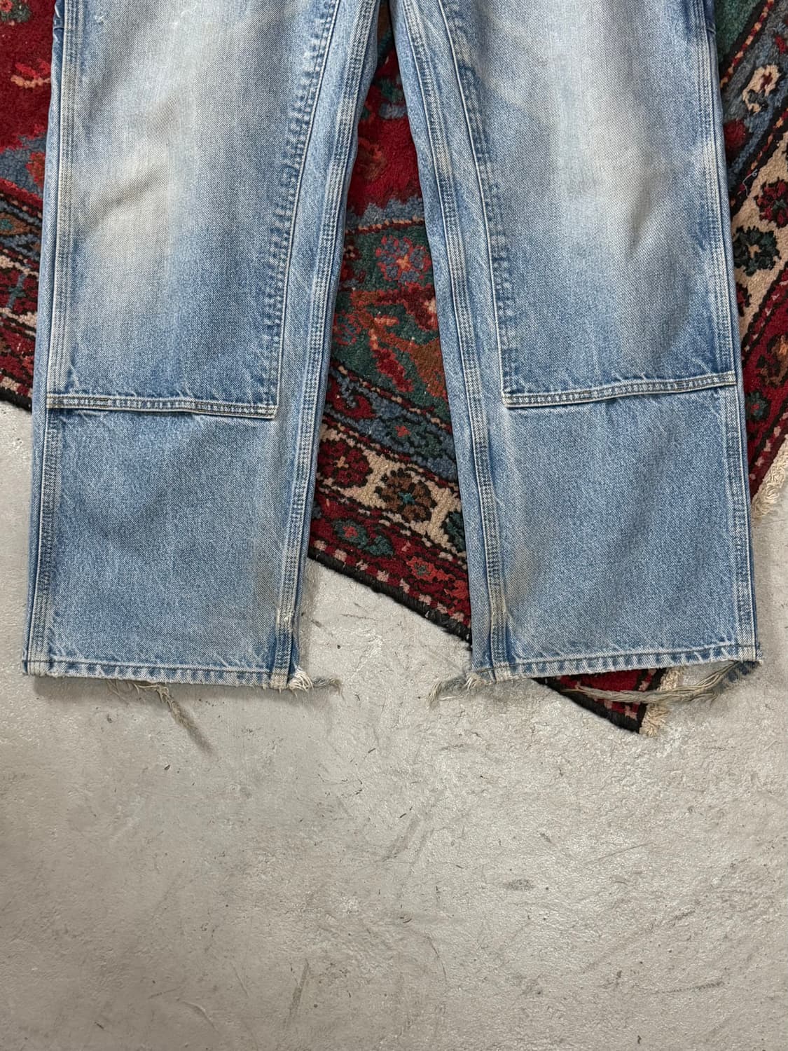 OG 칼하트 데님 더블니 칼하트 워크팬츠 썩블니 상품이미지7