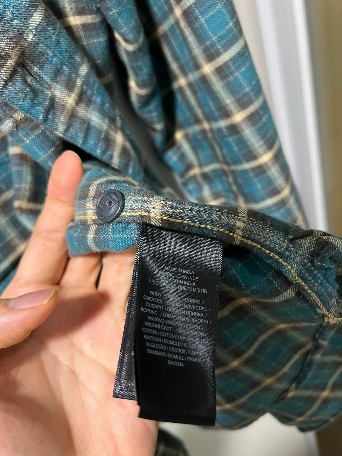 RRL 플래드 트윌 워크셔츠 상품이미지6