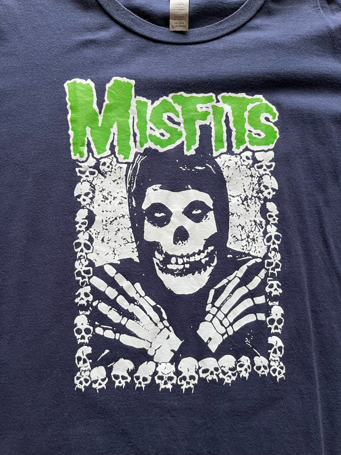 misfits 밴드 티셔츠 길단 상품이미지2