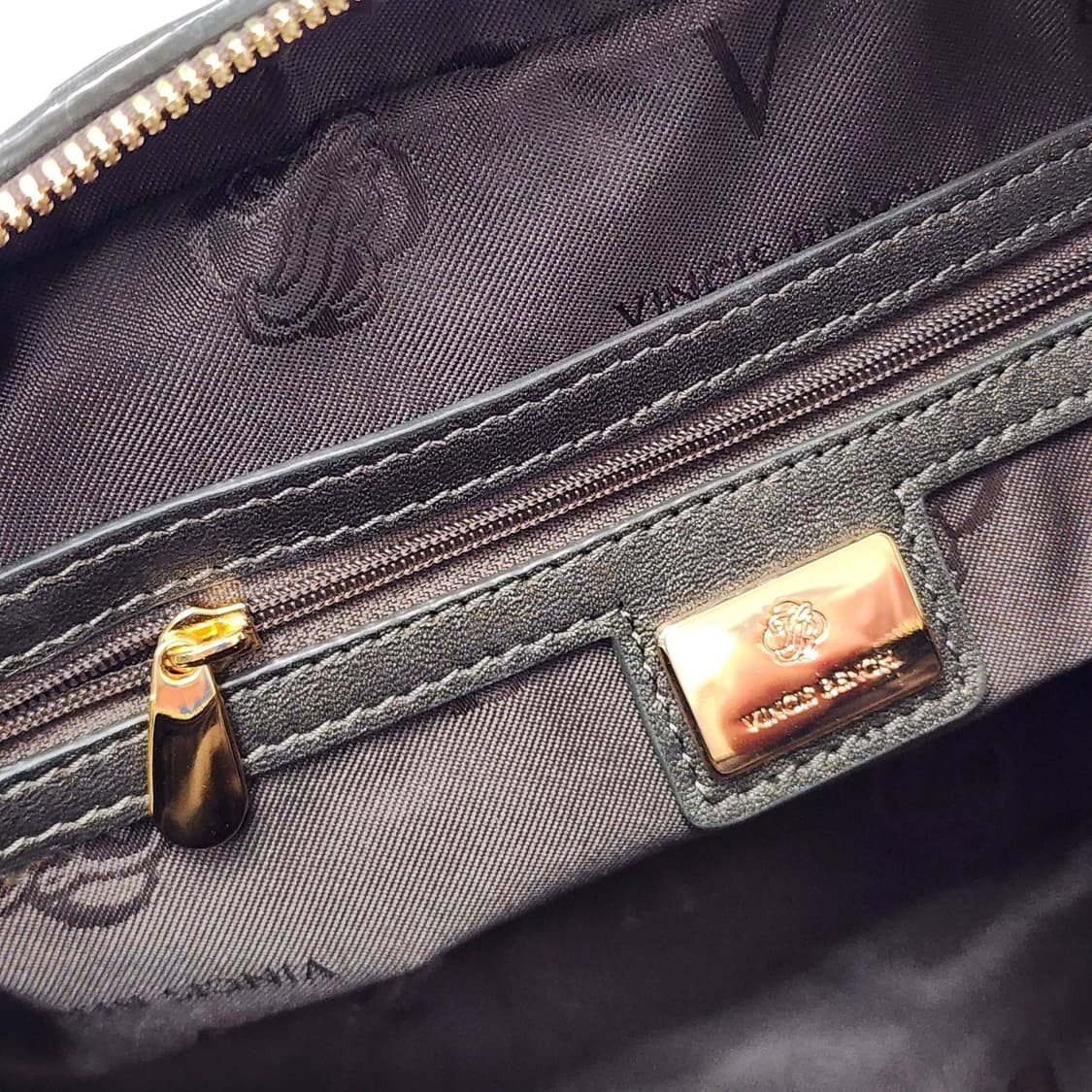 DKNY 블랙 가죽 토트백 상품이미지3