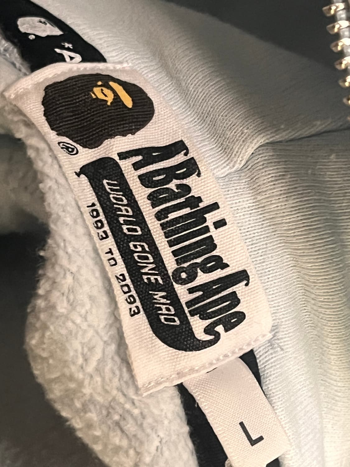 베이프 abc카모 청계 더블후드 샤크 후드집업 상품이미지4