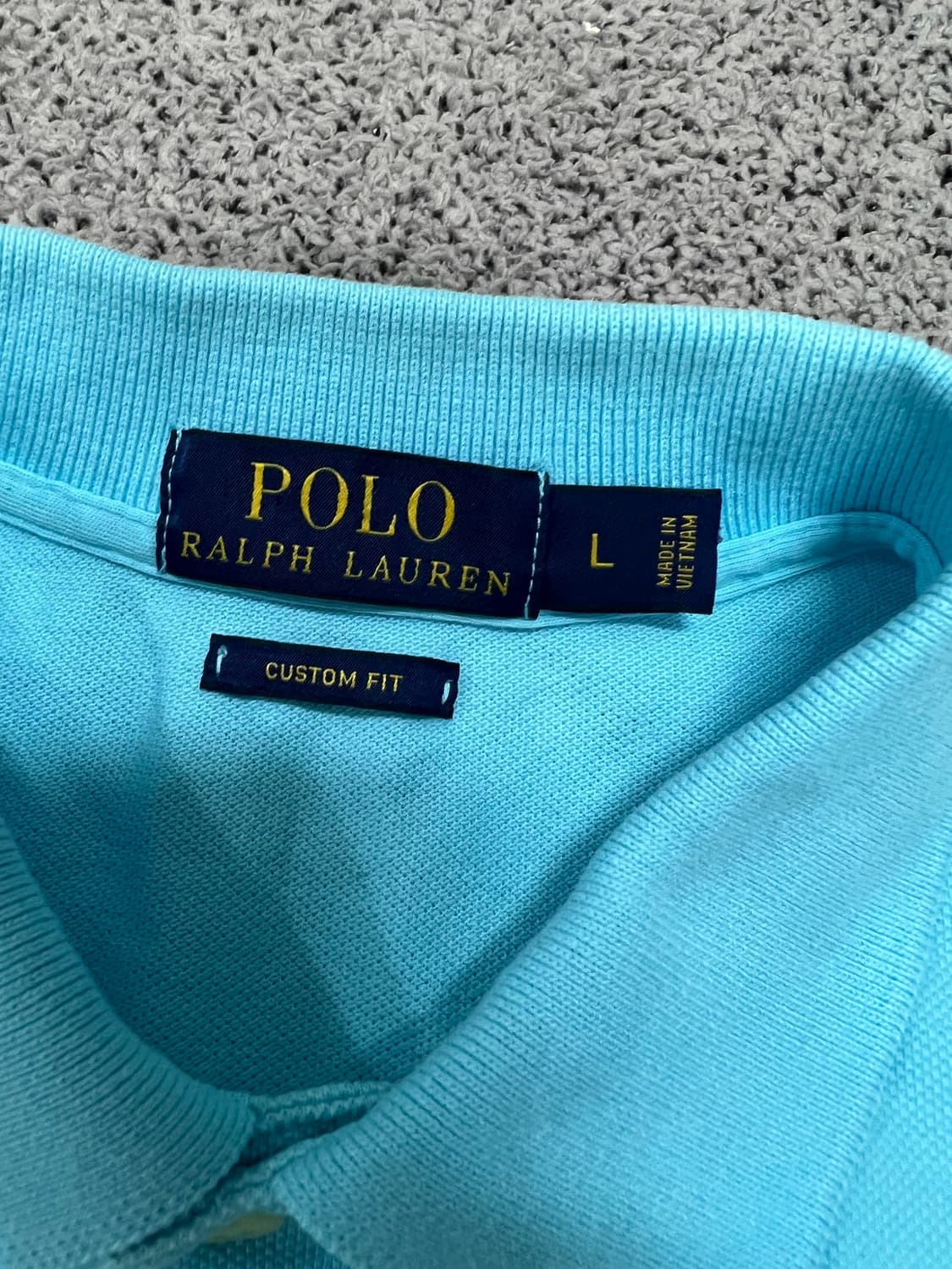 (L) 폴로랄프로렌 카라 티 스카이블루 상품이미지3