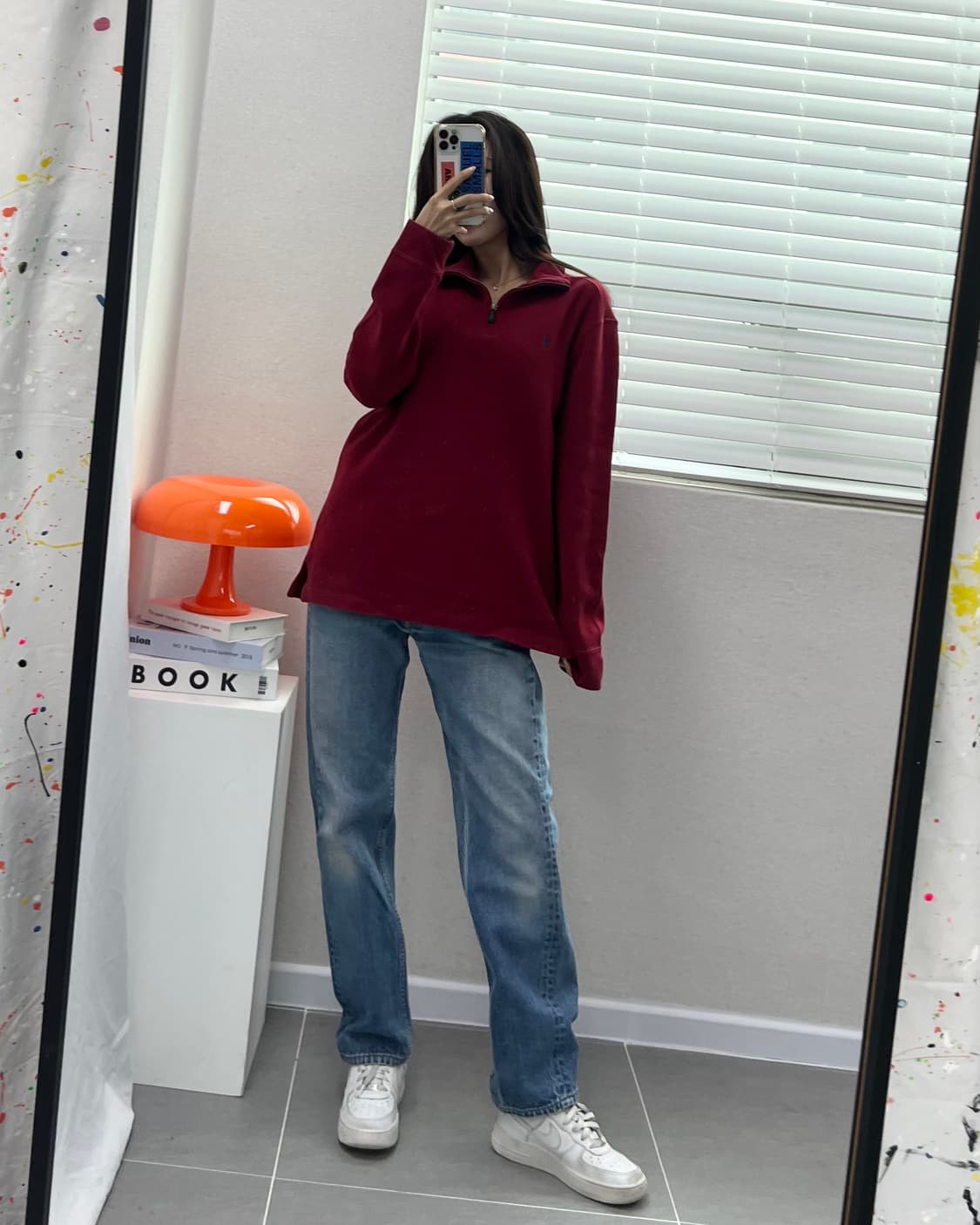 (M)폴로 반집업 스웨터-M1429 상품이미지7