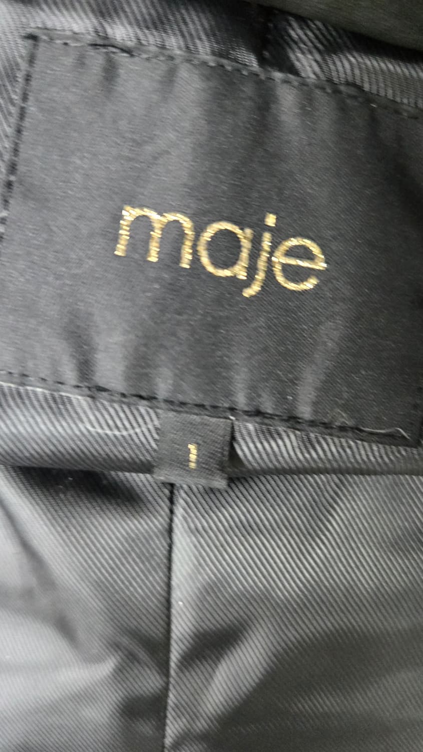 마쥬 양가죽배색 다운라이더자켓 상품이미지6