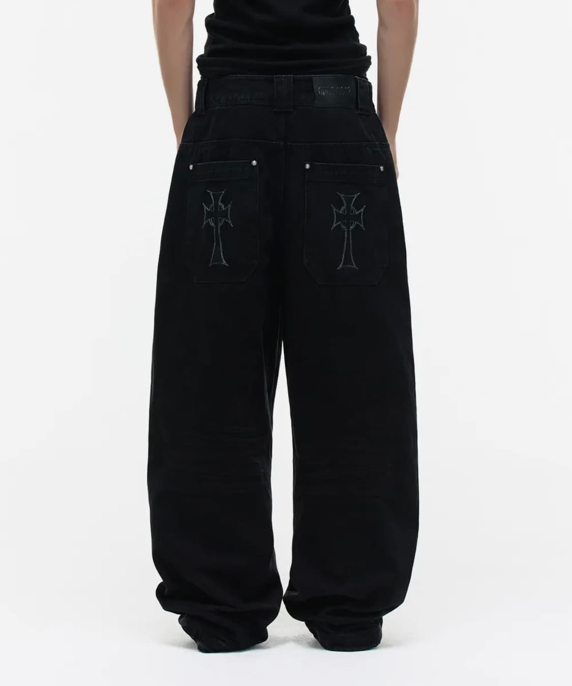 Op. 09 SIG LIQUID DENIM PANTS BLACK s 상품이미지1