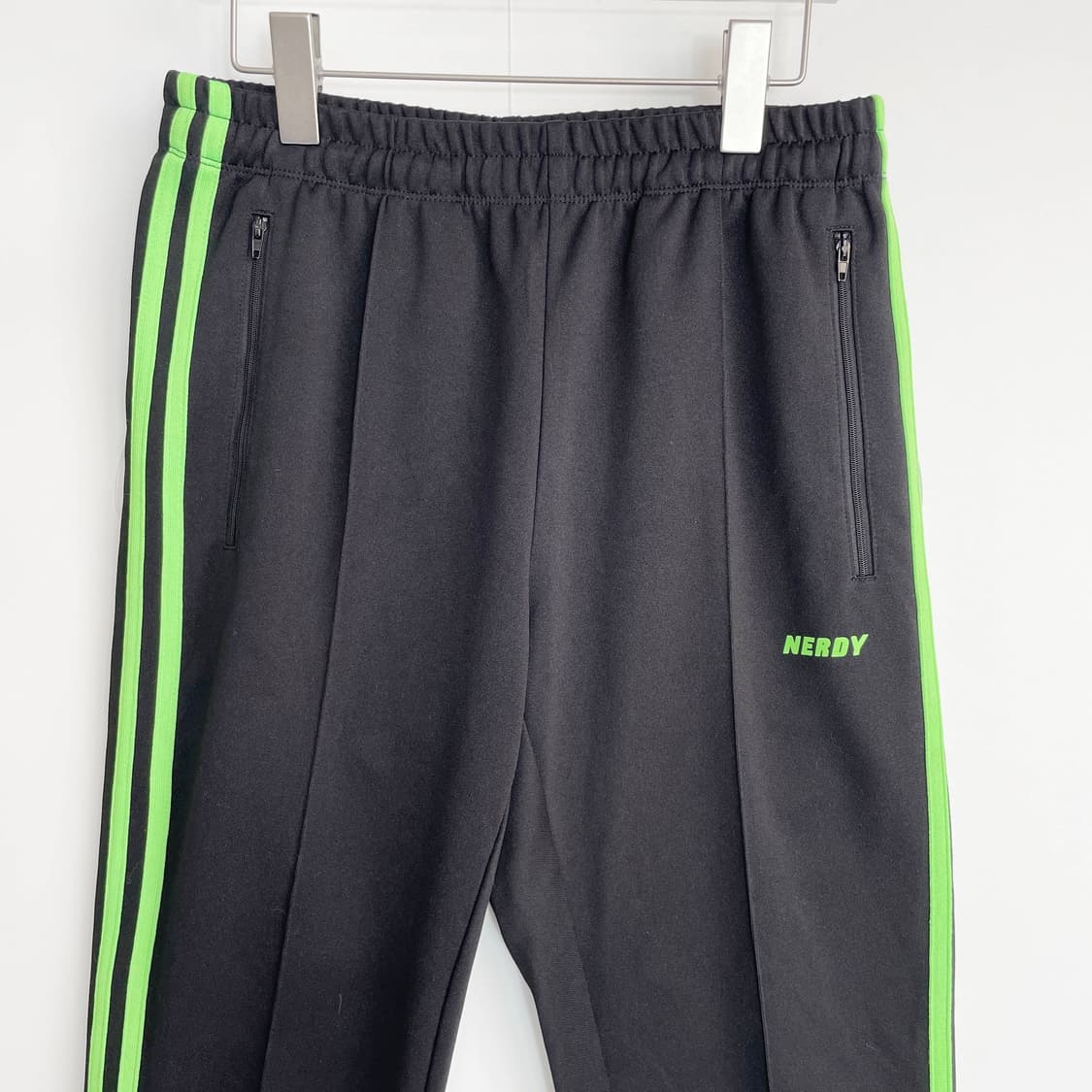 F2 널디 트랙팬츠 네온 그린  S사이즈 상품이미지2