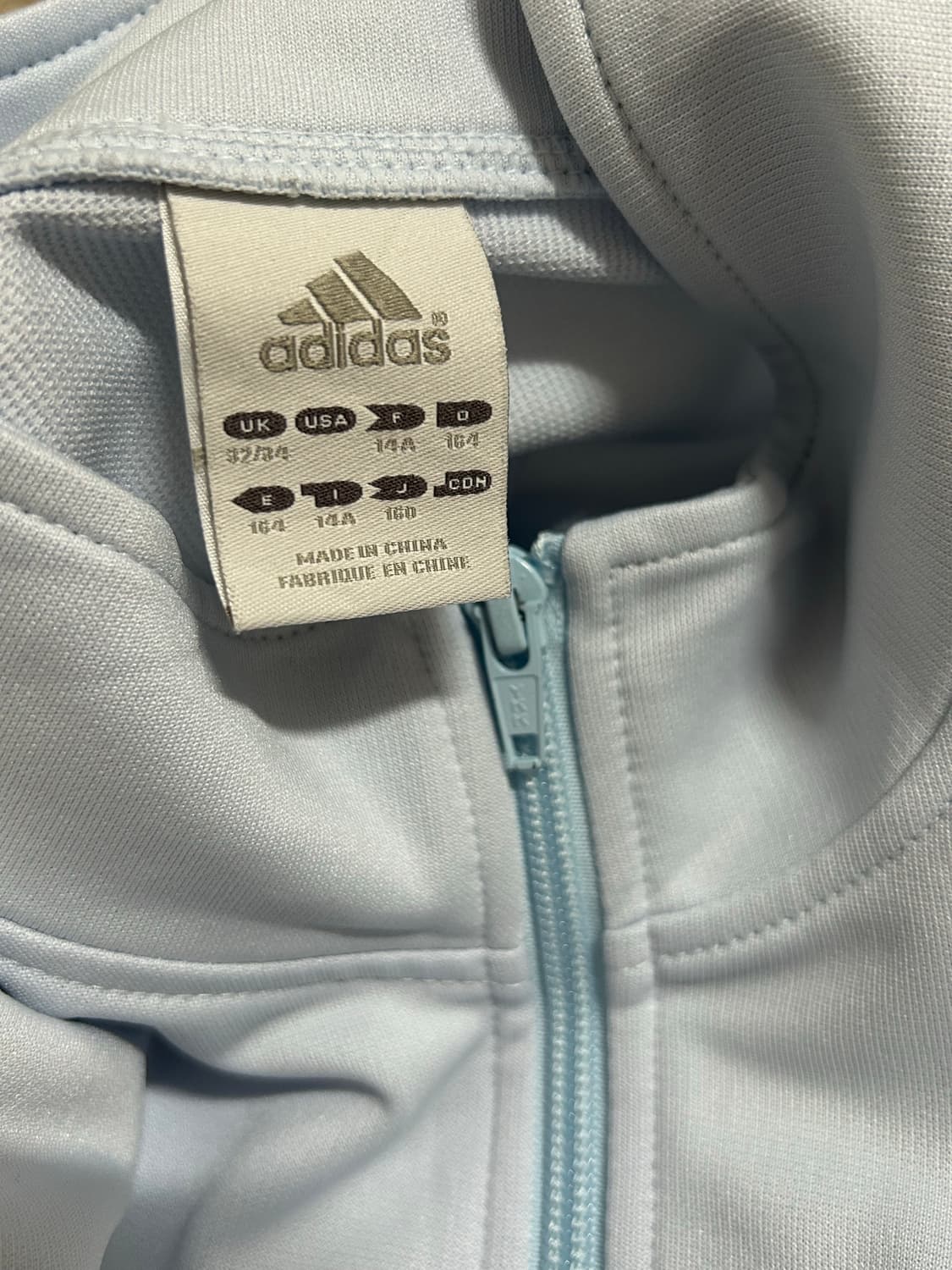 대장 아디다스 소라색 연하늘 져지 대만여주 시나모롤 상품이미지2