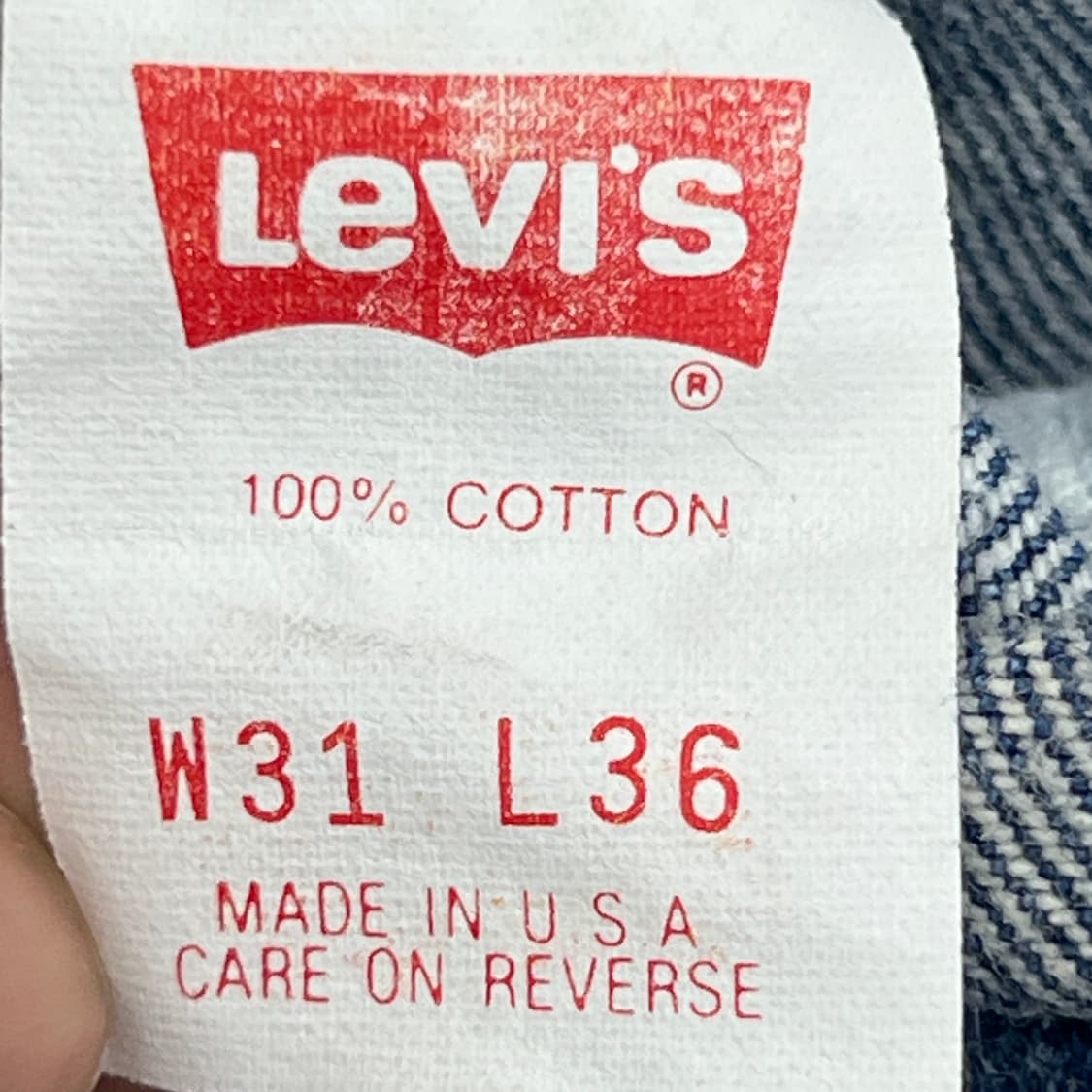 90's usa 리바이스 빈티지 501 컷오프 데님 핫팬츠 31 상품이미지6