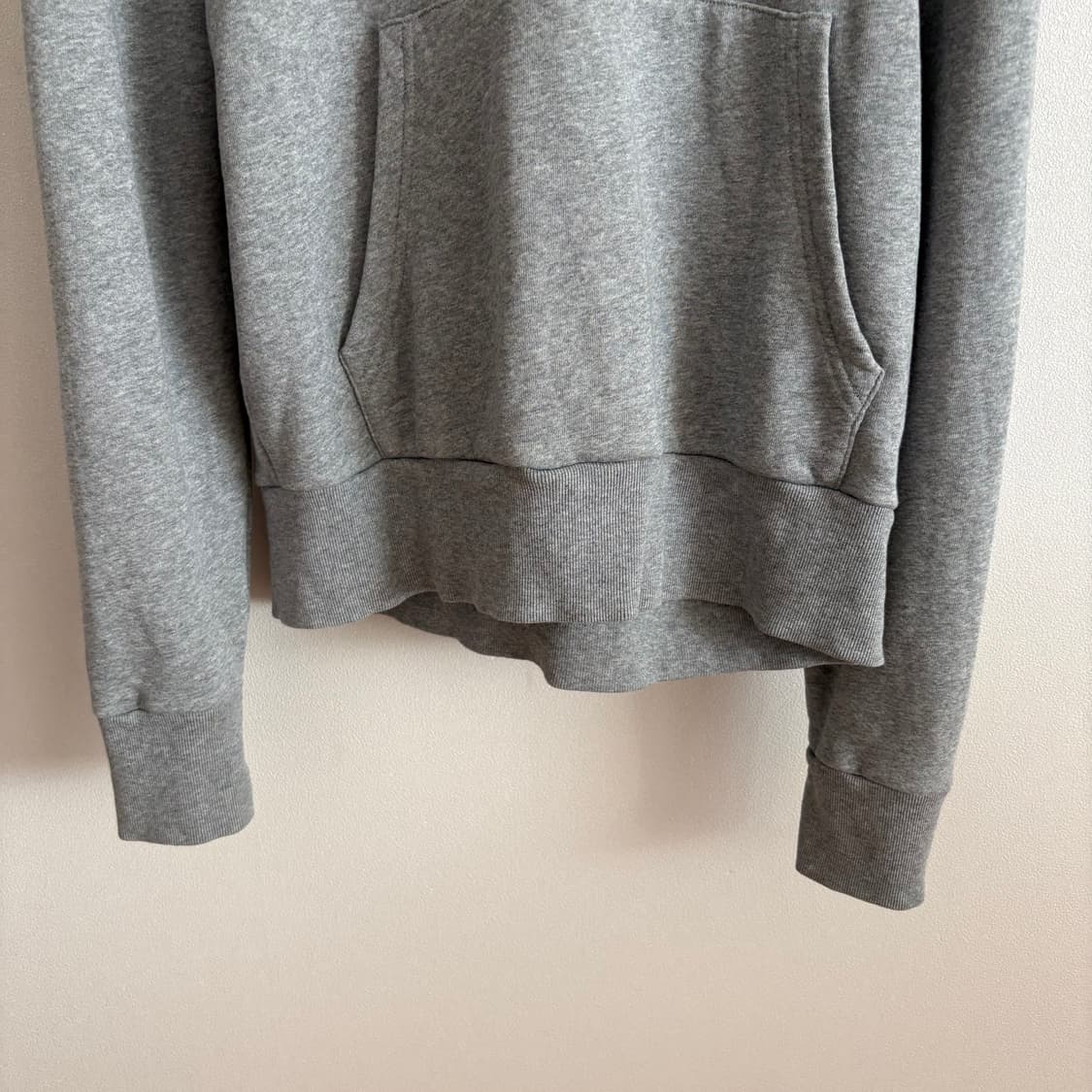 메종키츠네 더블 폭스 그레이 후드티 M 상품이미지3