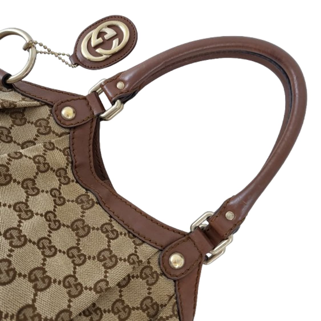 정품 구찌 수키백 미듐 브라운 상품이미지8