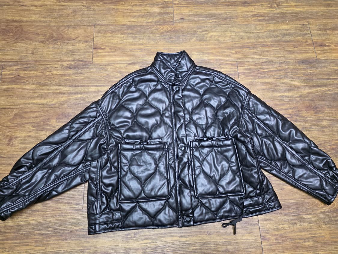  자라 퀄팅 페이크레더자켓
 상품이미지1