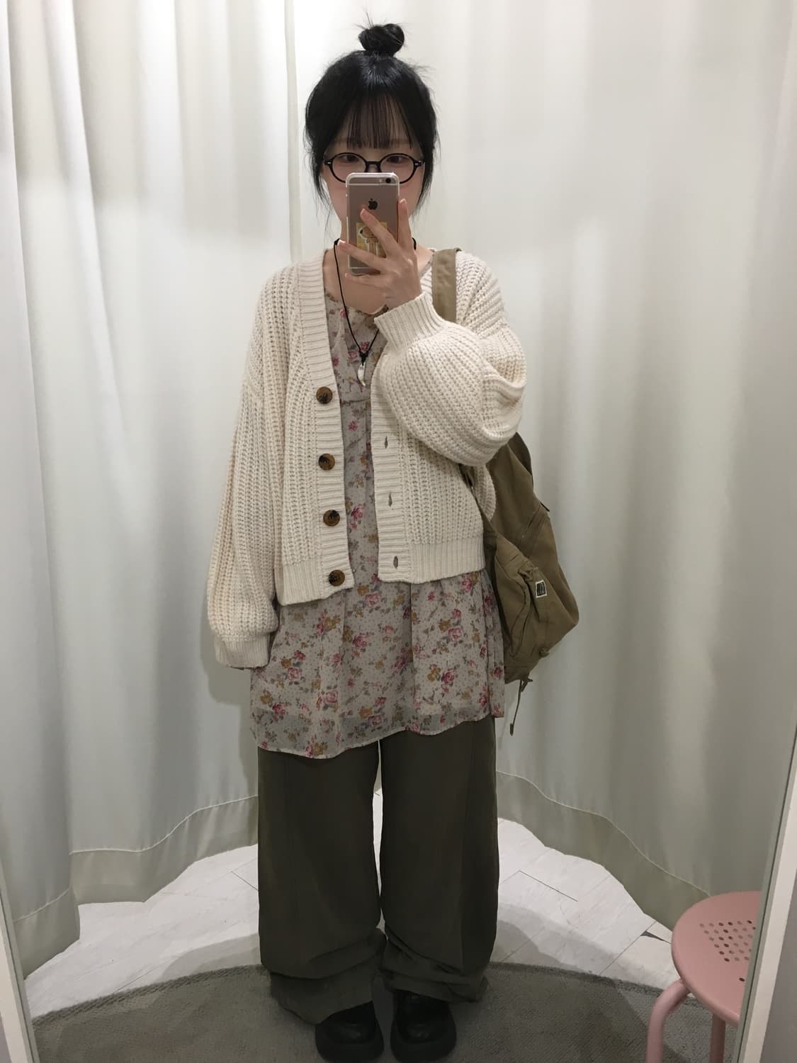 잔꽃 도트 미니 원피스 상품이미지4