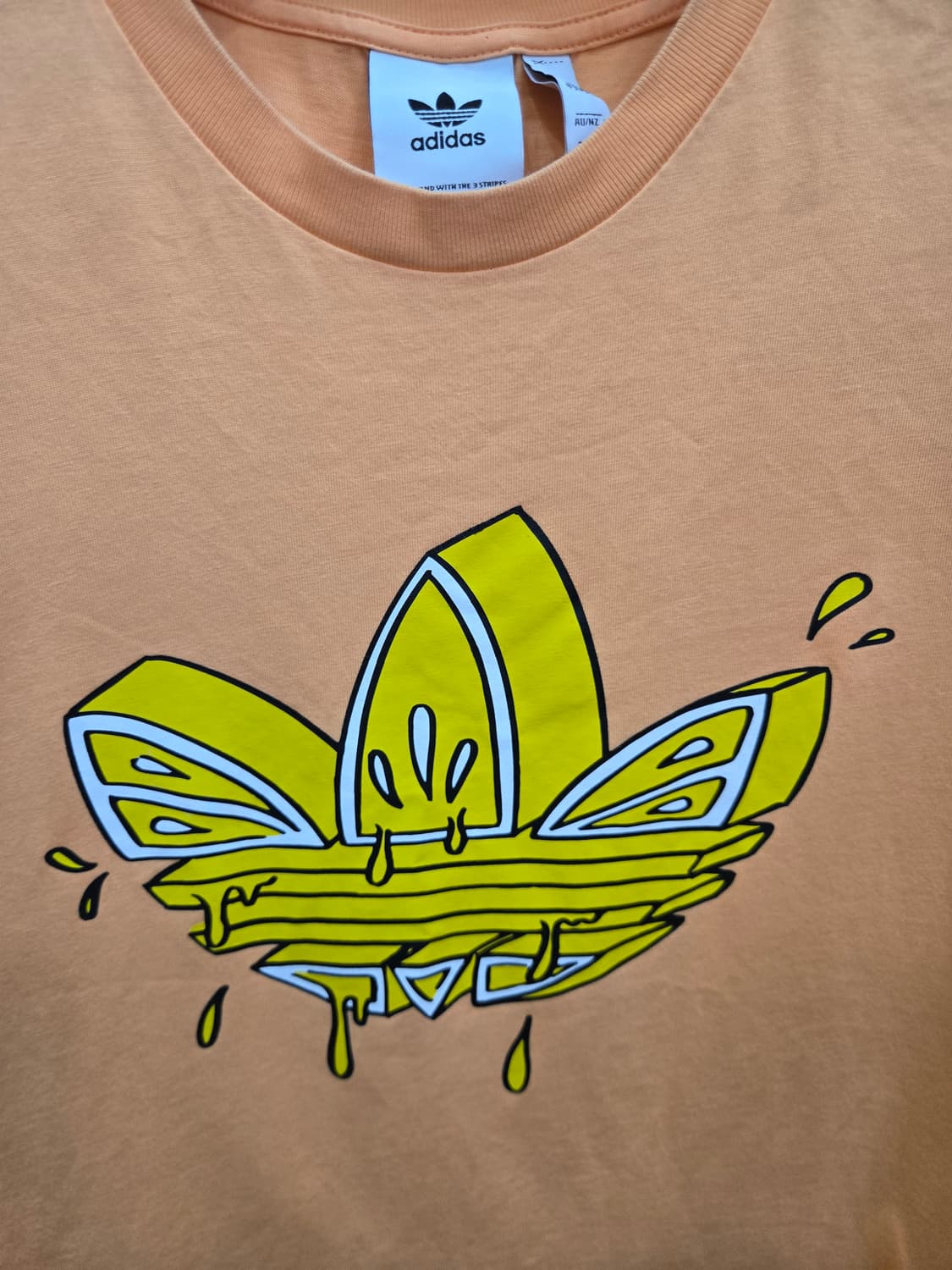 L,100 )) adidas 아디다스 반팔티셔츠! 레몬 디자인~ 상품이미지3