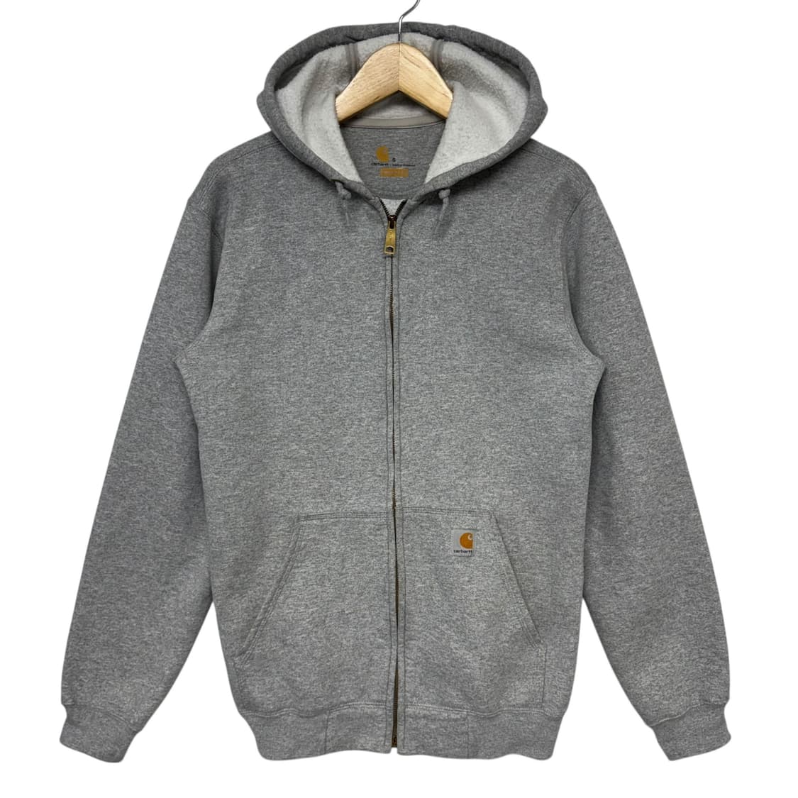 칼하트 로고 후드집업 상품이미지1