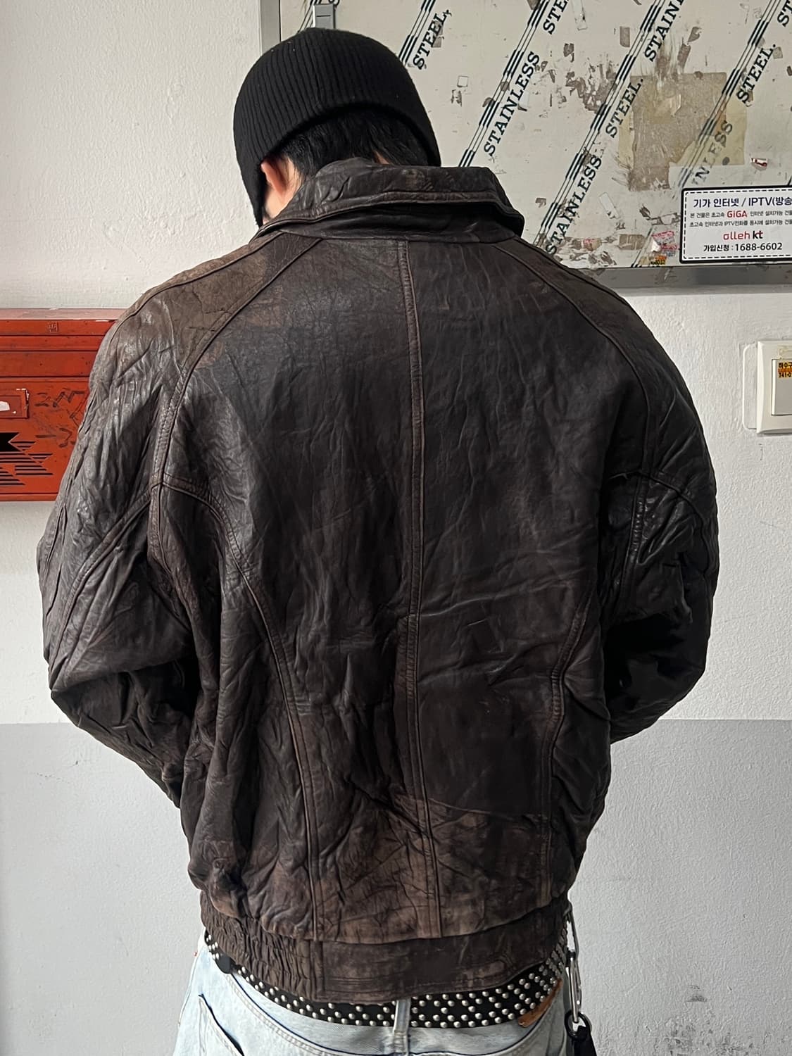 PELLE SPORTS 레더 자켓 상품이미지3