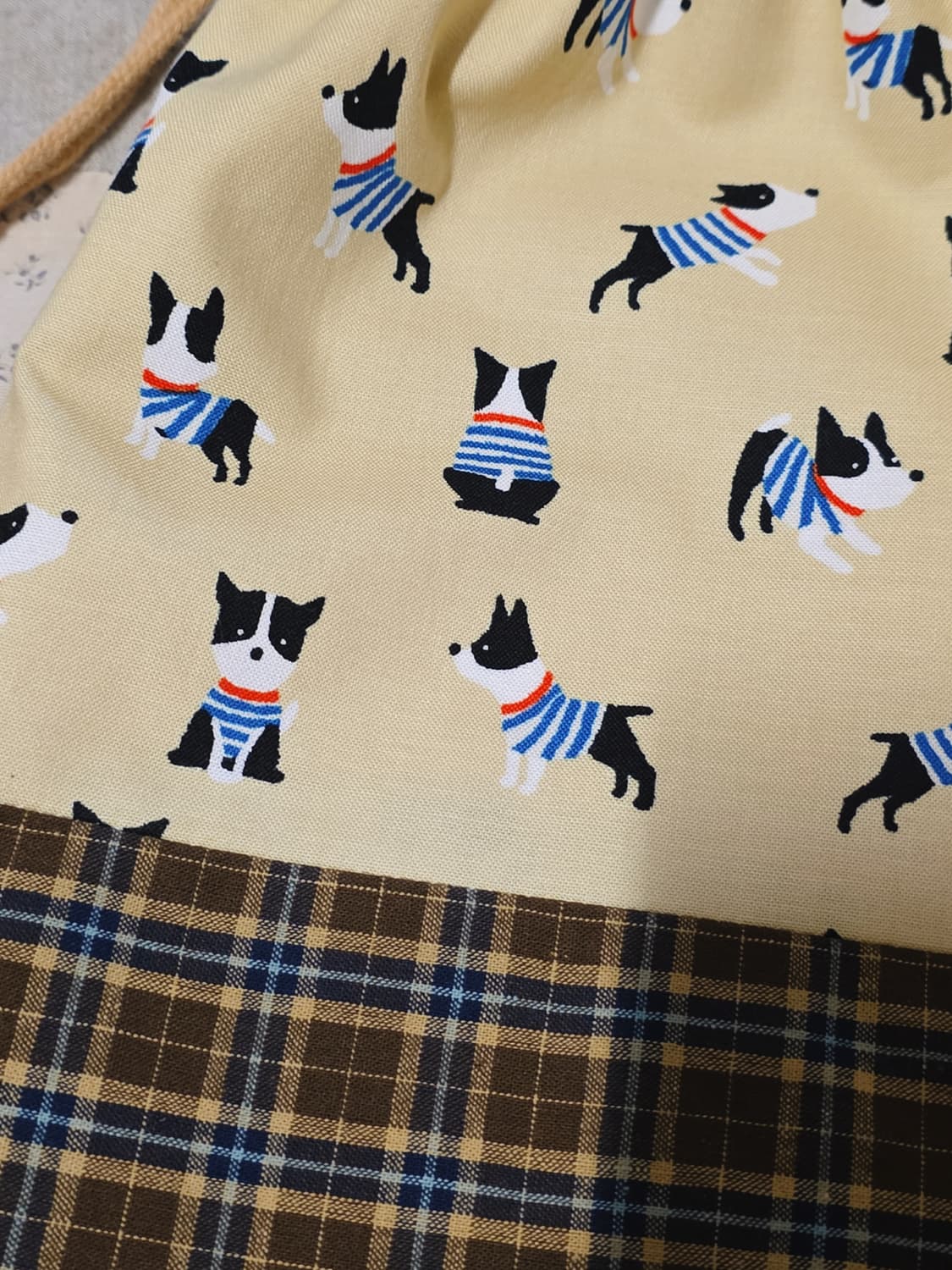 핸드메이드 세로가 긴 파우치 상품이미지2