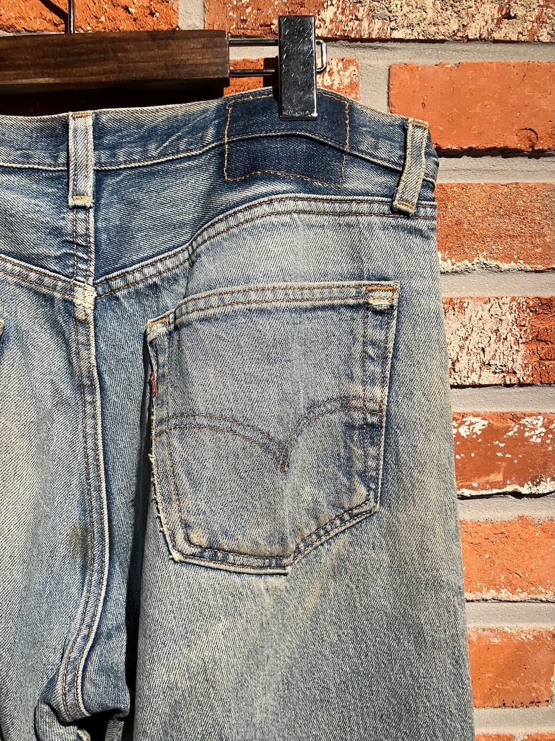 90s USA 빈티지 리바이스 501 데님 팬츠 상품이미지5