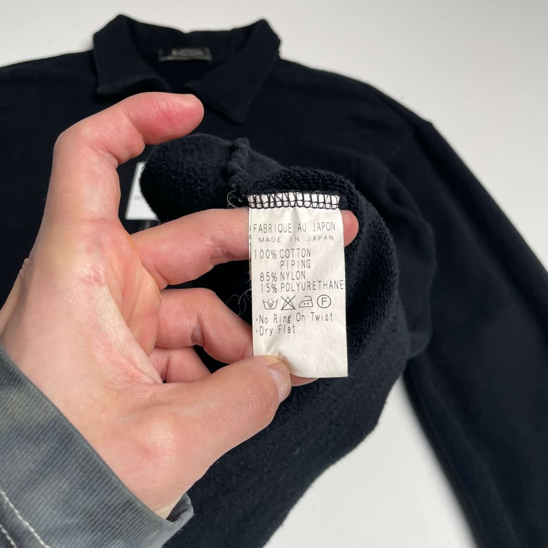 LQ yohji yamamoto 프렌치테리 져지 자켓 상품이미지8