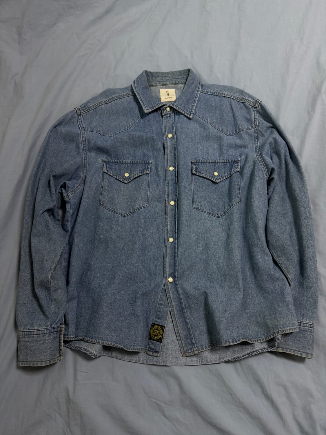 얼바닉30 웨스턴 데님 셔츠 상품이미지2