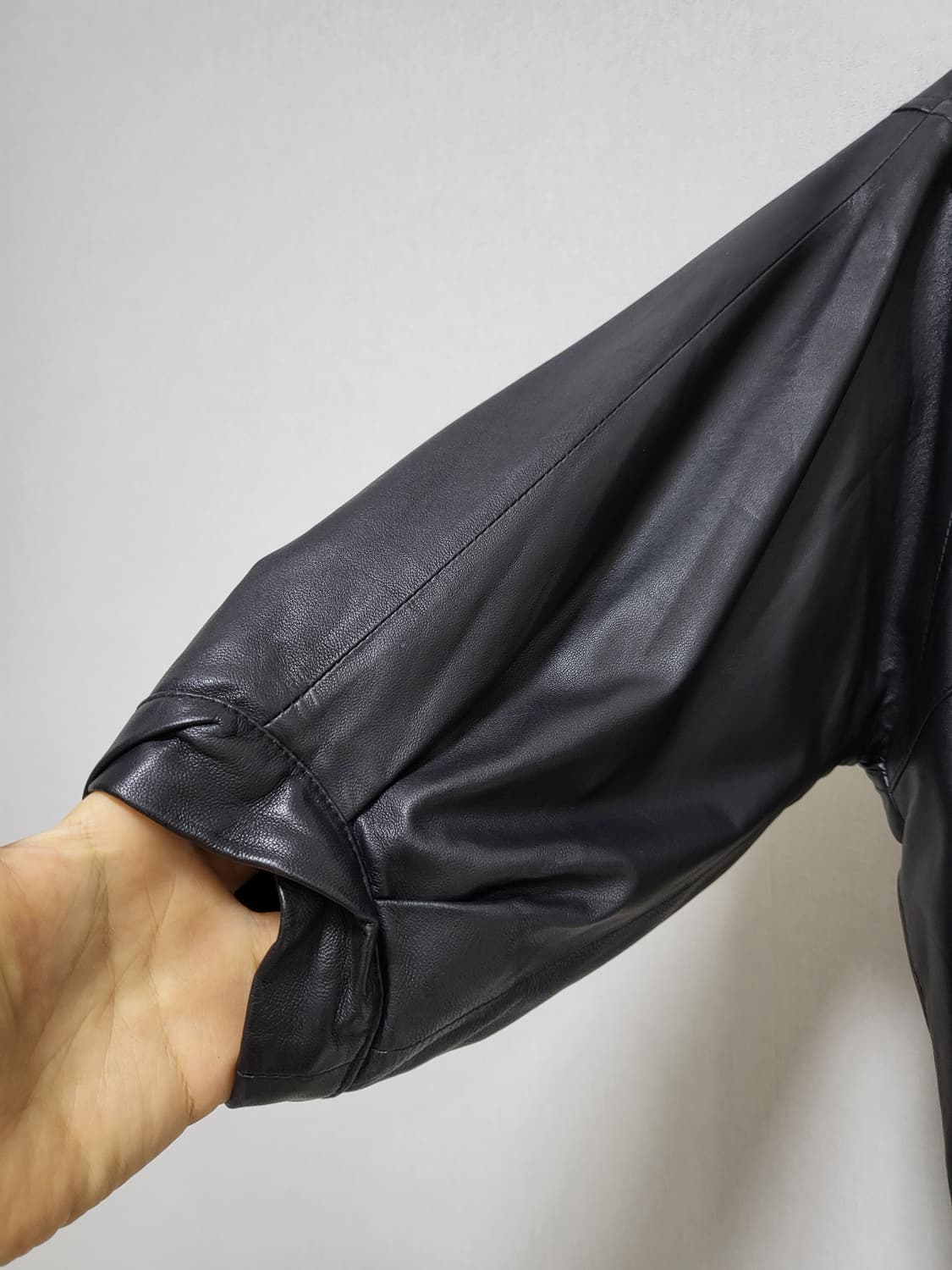 디젤 블랙 리얼가죽 셔츠 자켓 free 상품이미지2