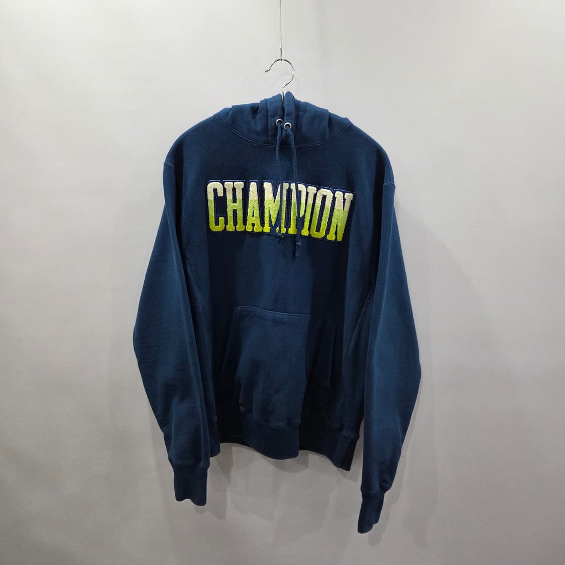 챔피온 블루택 리버스위브 기모 후드티 M  상품이미지1