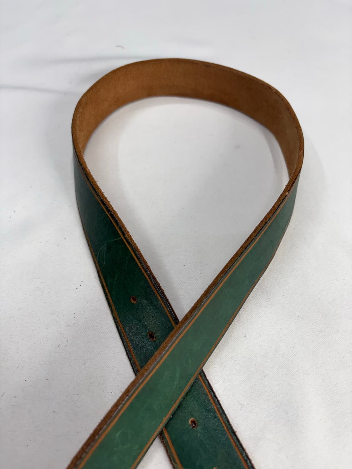 빈티지 웨스턴 베르사체 그린 벨트 상품이미지4