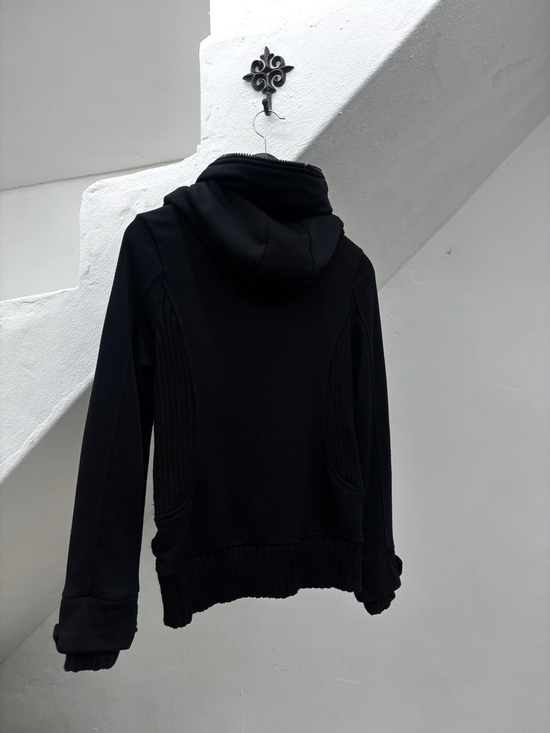 Ribbed cargo pocket hood jacket   상품이미지3