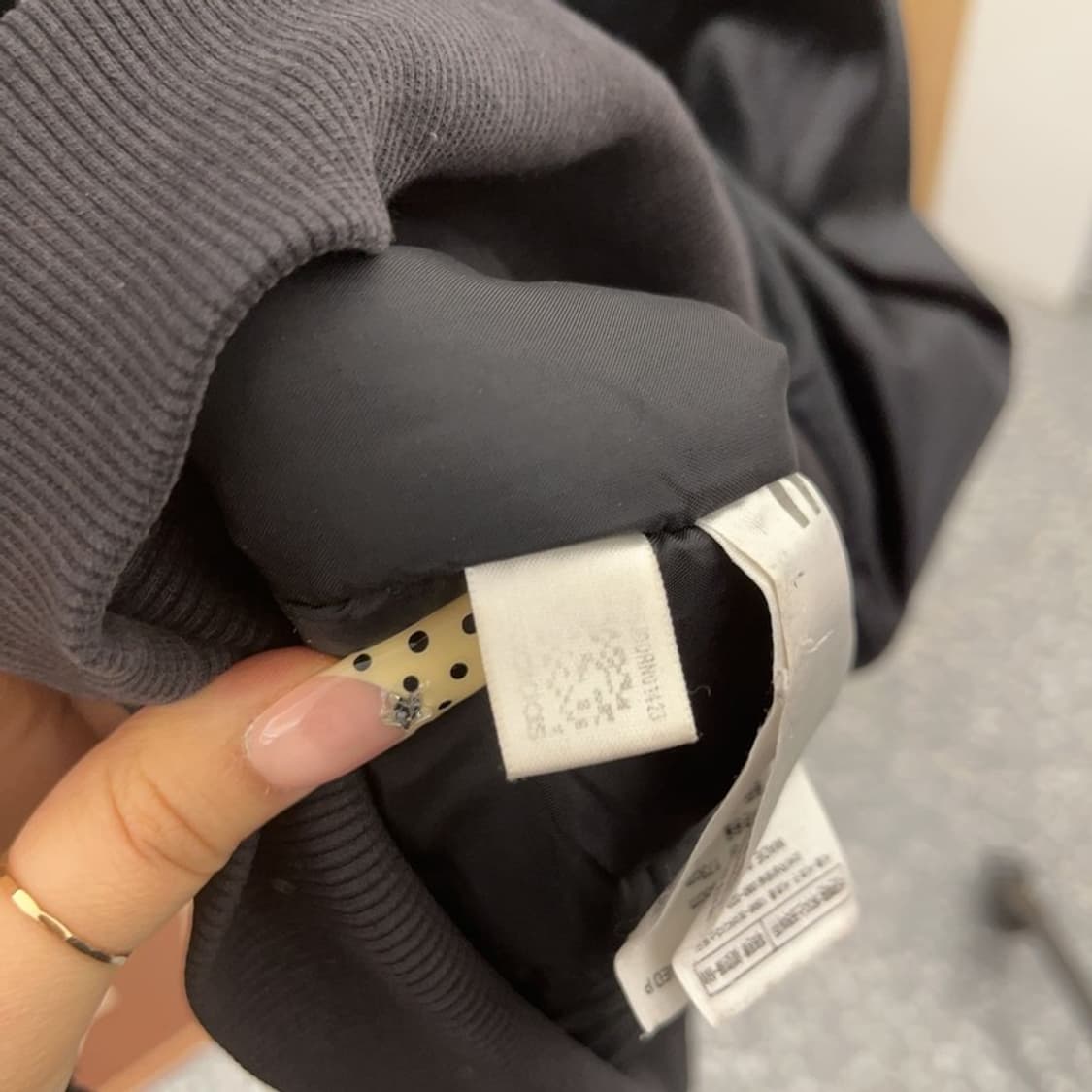 아디다스 올드스쿨 레트로 빈티지 누빔 패딩 자켓 95 C09701 상품이미지8