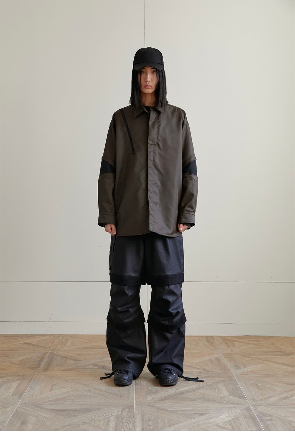 파프롬왓 파아카이브 레이어드 워크팬츠 지코 쇼미12 착용 상품이미지5