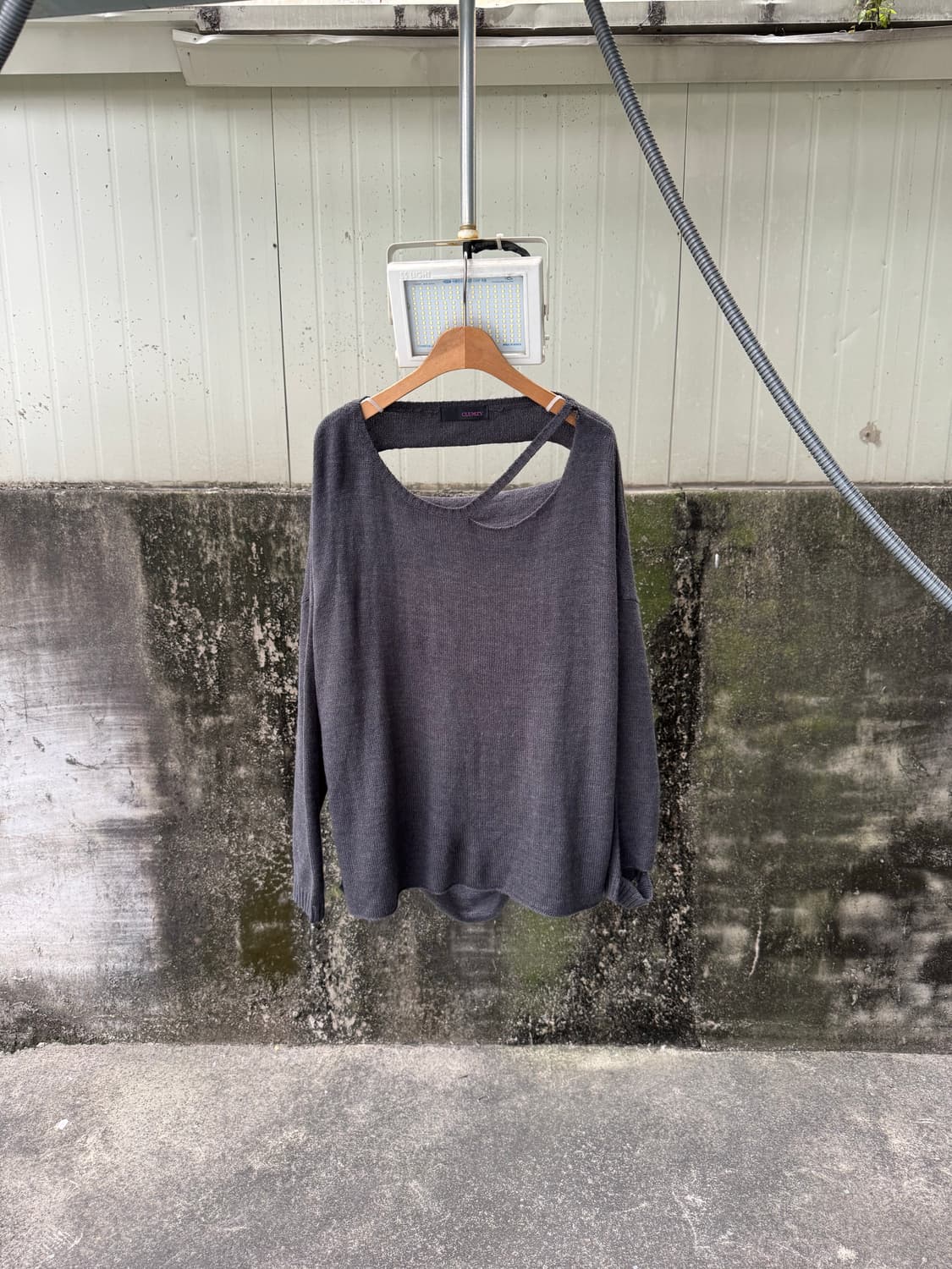 clumzy 펑크 고스 디스트레스드 니트 상품이미지3