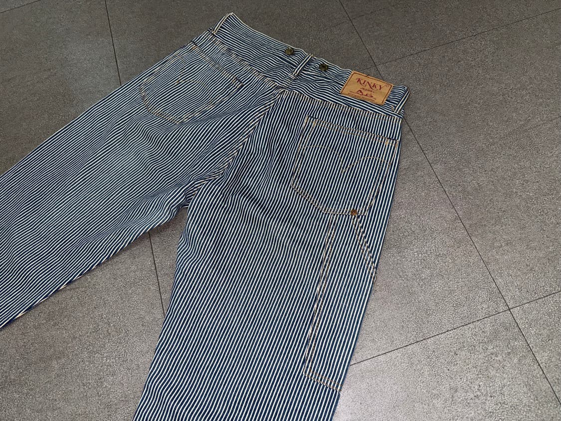 히스테릭 글래머 kinky 히코리 카펜더 데님 진 상품이미지3