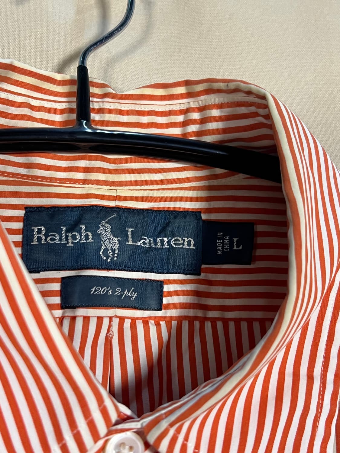 폴로 랄프로렌 스트라이프 셔츠 처분  상품이미지3