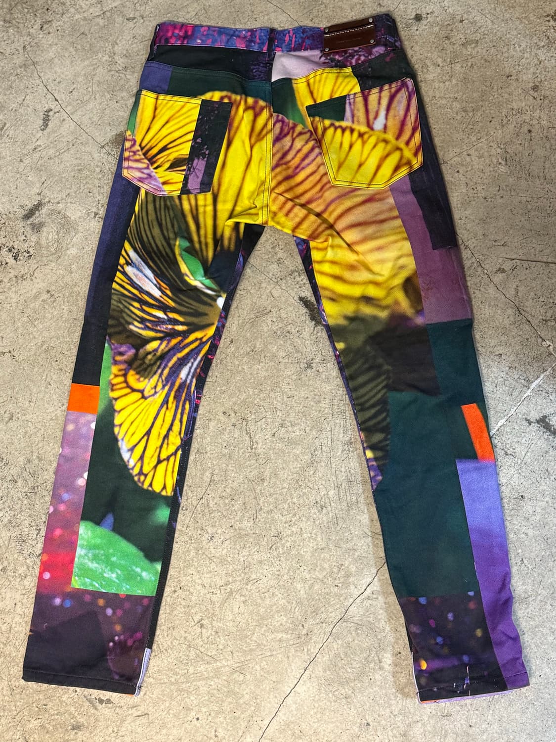 드리스 반 노튼 프린트 팬츠 상품이미지2