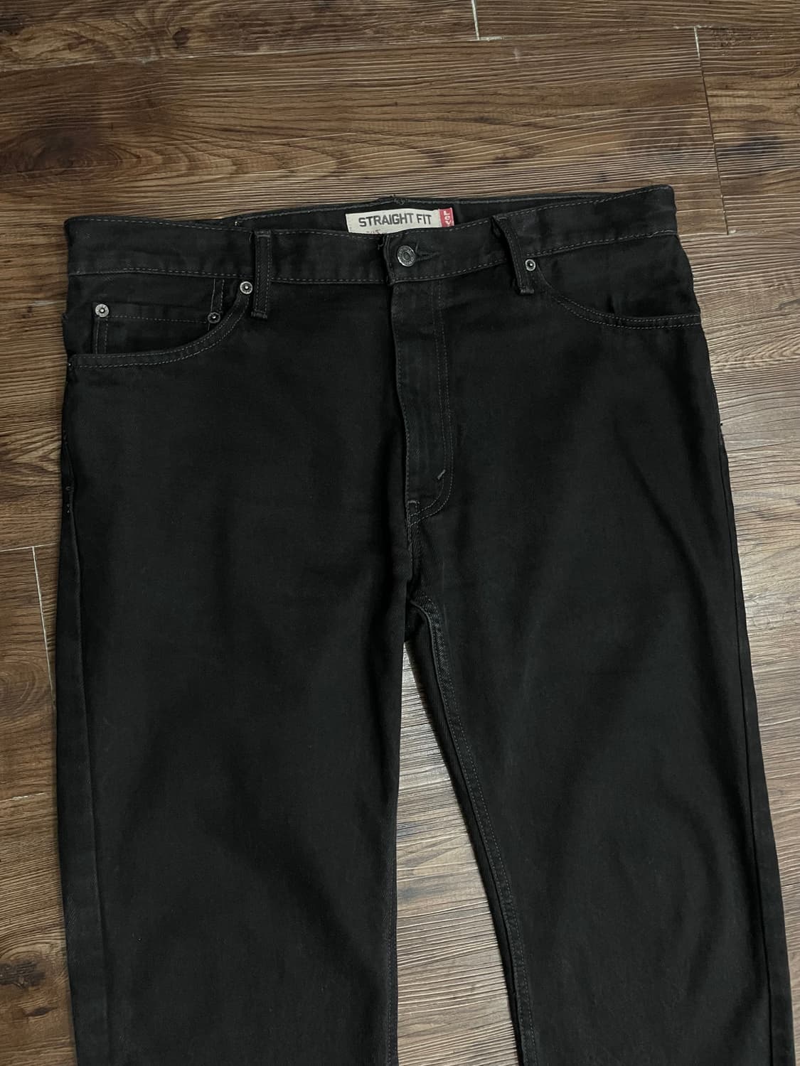 리바이스 505 멕시코 흑청 데님 팬츠 블랙진 상품이미지3