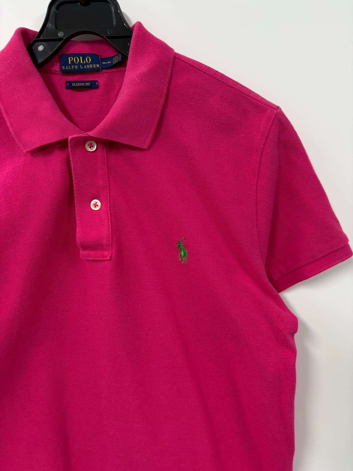 폴로 랄프로렌 핑크 PK 카라 반팔 티셔츠 상품이미지3